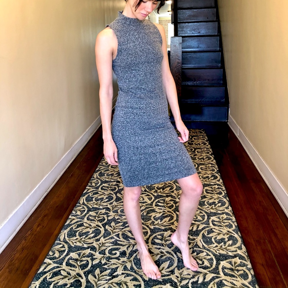 Forever 21 Gray Cotton Dress